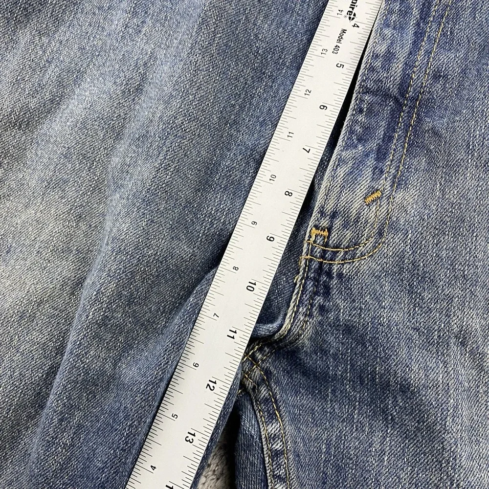 Levi Strauss Straight Fit Jeans Mens 38x30 Blue Medium‎ Wash Mid Rise